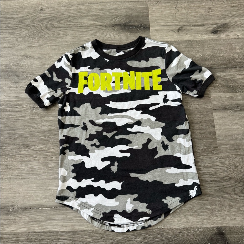 Camo Fortnite tee